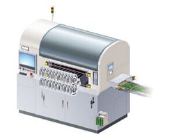 Safety check on the mounting machine
