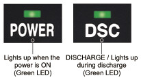  Discharge indicator