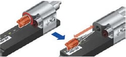 Easy discharge needle maintenance