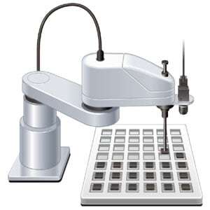 Palletizing of IC (SCARA robot)