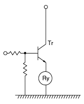 Emitter connection