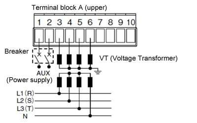 When measuring a load with exceed input voltage