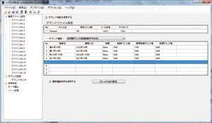 Demand monitoring / control setting