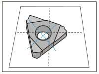 Automatic marking position correction