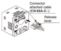 Connection Connector of connector attached cable