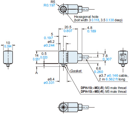 DPH-10□-M3(-R) DPH-10□-M5(-R)