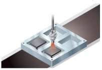 Detecting the presence or absence of ICs on a tray