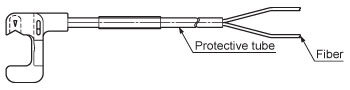 Extended protective tube