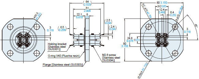 FV-FR4 dimensions