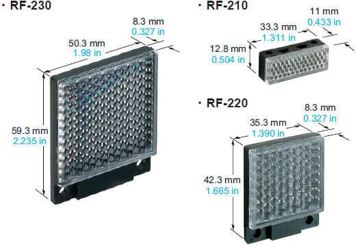 RF-210, RF-220, RF-230