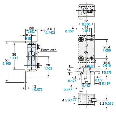 Assembly dimensions