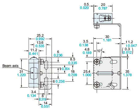 Assembly dimensions