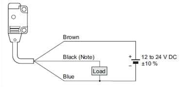 PNP output type EX-11□-PN EX-13□-PN EX-19□-PN EX-14□-PN Wiring diagram