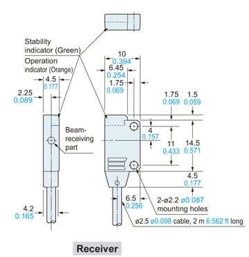 EX-11EA□, EX-11EB□, EX-13EA□, EX-13EB□, EX-19EA□, EX-19EB□　Receiver