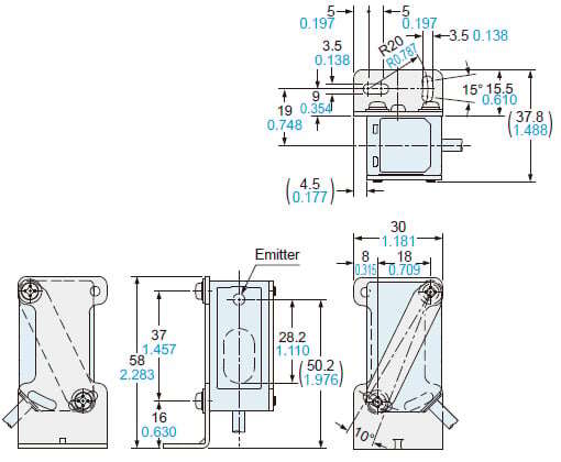 Assembly dimensions