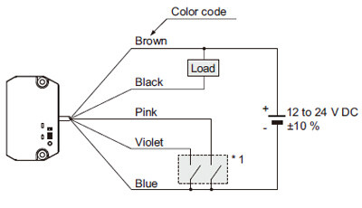 NPN output Wiring diagram